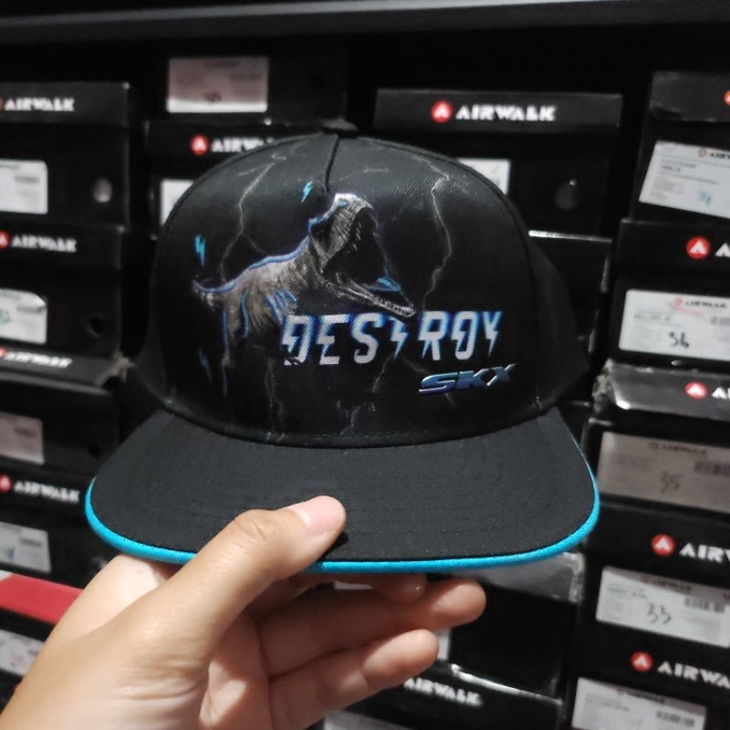 Skechers Kids Cap / Dino Monster / Monster / topi anak