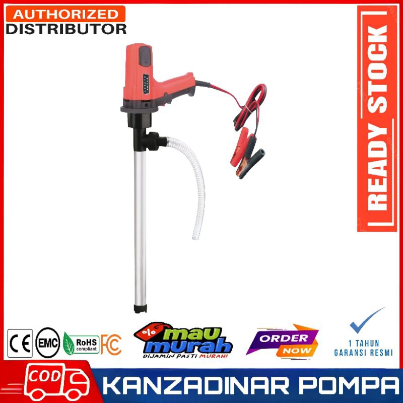 Drum pump DC 12V Pompa Drum Pump alumunium DP-DC12 25mm Drum Pump DC