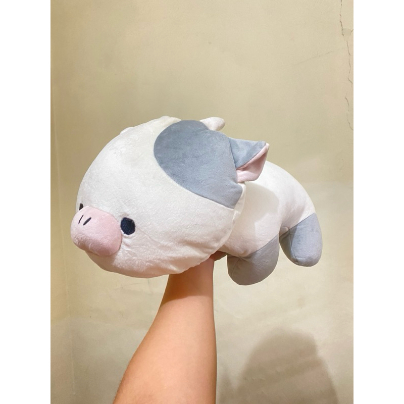 Boneka Karakter Sapi Besar Lucu size 45x18cm Original / Boneka Sapi / Boneka Karakter Sapi Lucu / Bo