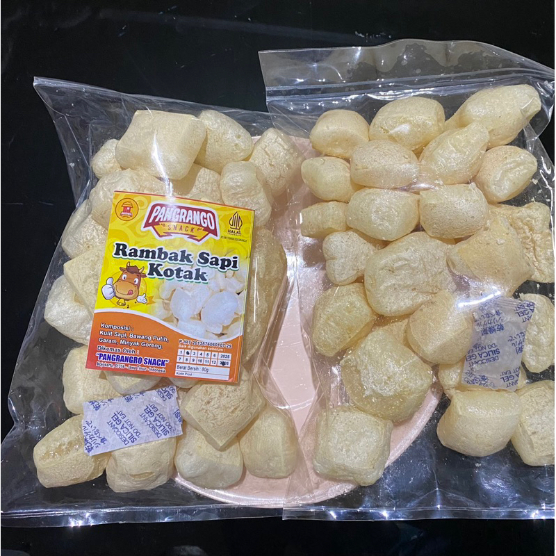 

Kerupuk rambak sapi kotak 80gr
