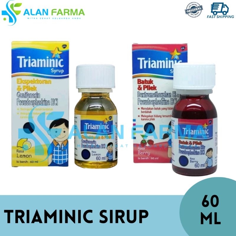 Triaminic Sirup 60 mL | Triaminic Batuk Pilek