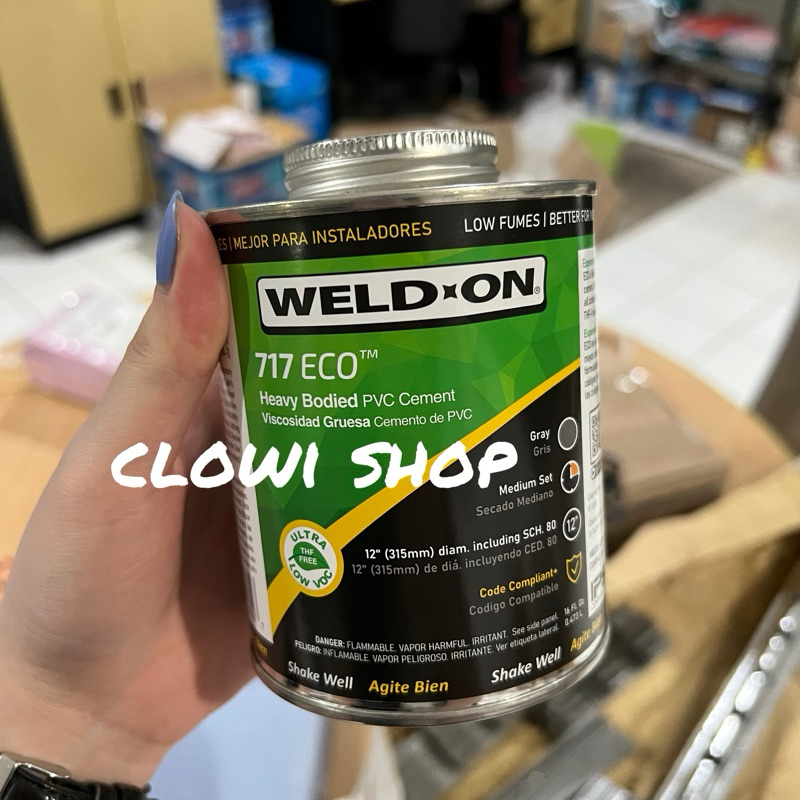 

RB WELD ON 717 PVC GLUE (Lem PVC Weld On 717)