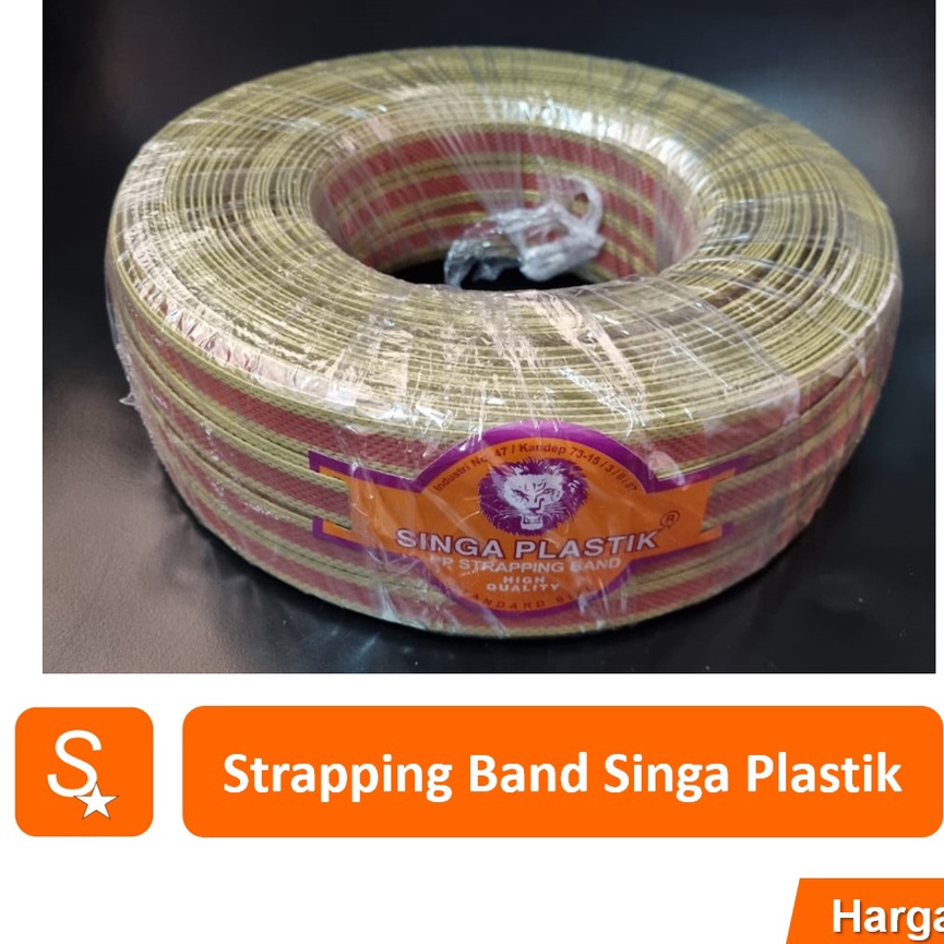 

FG2 Singa Plastik Strapping Band Tali Packing Singa Ban PP Paking Bal