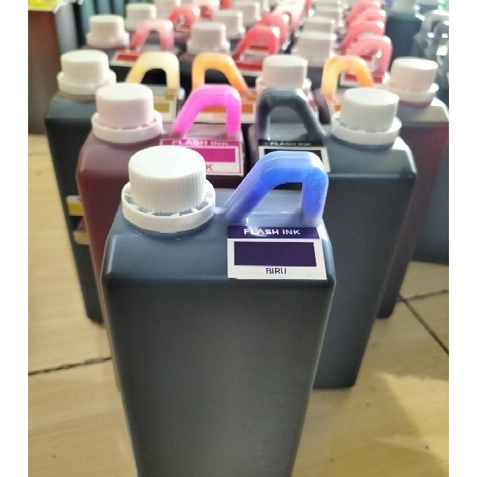 

KP8 TINTA STEMPEL FLASH OTOMATIS FLASH ALL VARIAN WARNA isi 11 kg kemasan 1 liter