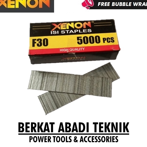 

FG2 XENON F3 MO Isi Mesin Staples Mata Paku Tembak Lurus Air Nailer Nail Gun Stapler Angin F3MO F 3 MO