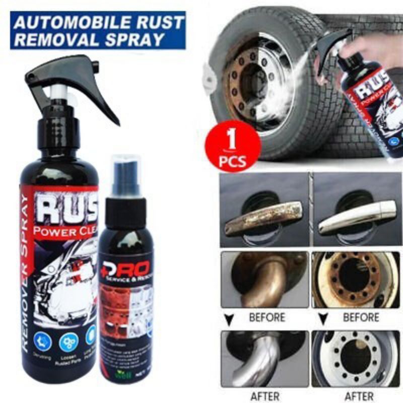 Penghilang Karat Stainless Besi Motor Mobil Cairan Pembersih Karat Bandel Rust Removal Spray Anti Ka