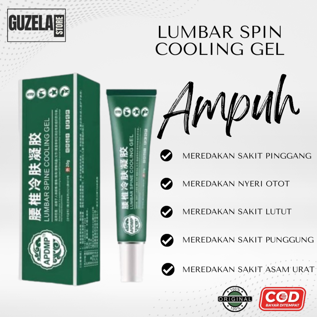 Gel pereda nyeri Lumbar Type Cold Compress Gel Cream Herbal Cina Krim Lutut Lumbar krim kompres lutu