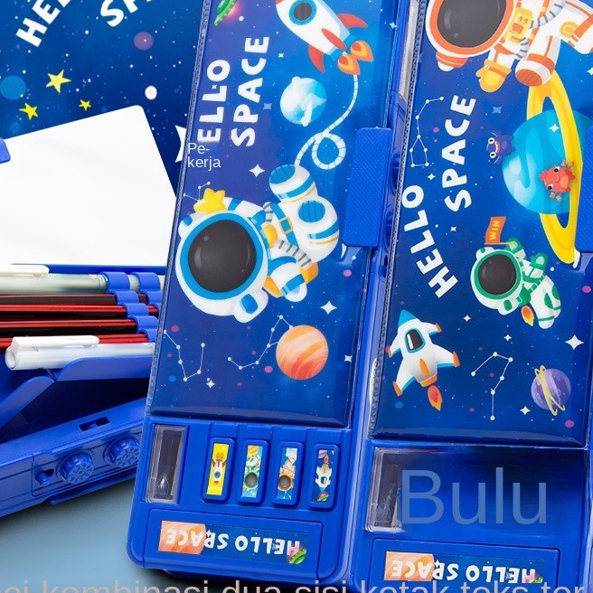 

Cepat Kotak alat tulis Astronot Pria Kotak pensil kata sandi multifungsi yang cocok untuk siswa kelas 13 TK