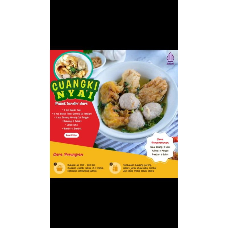 

Batagor siomay kering isi 25