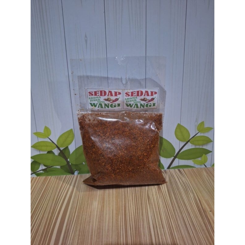 

CABE BUBUK SEDAP AROMA JERUK NIPIS WANGI BERAT 120gr