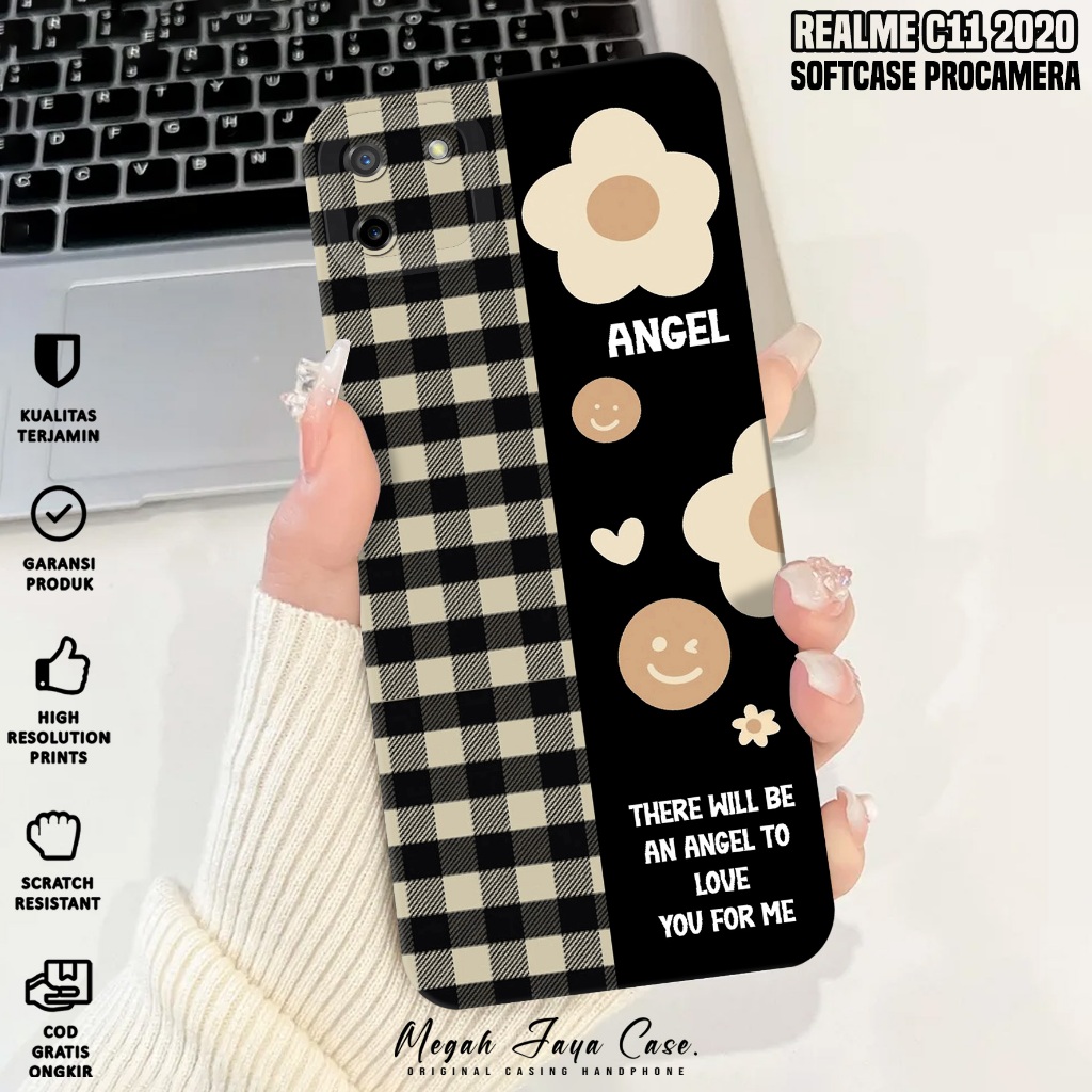 Case REALME C11 2020 - Casing REALME C11 2020 Motif BUNGA - Softcase Hp REALME C11 2020 - Kondom Hp 