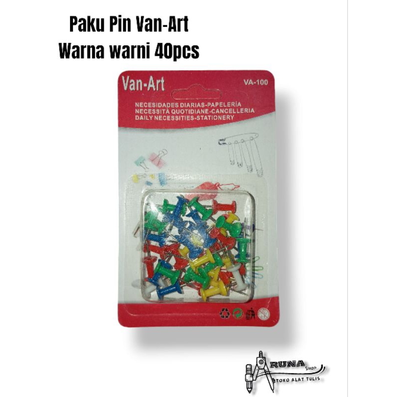 

PAKU PIN VAN-ART WARNA WARNI GROSIR MURAH
