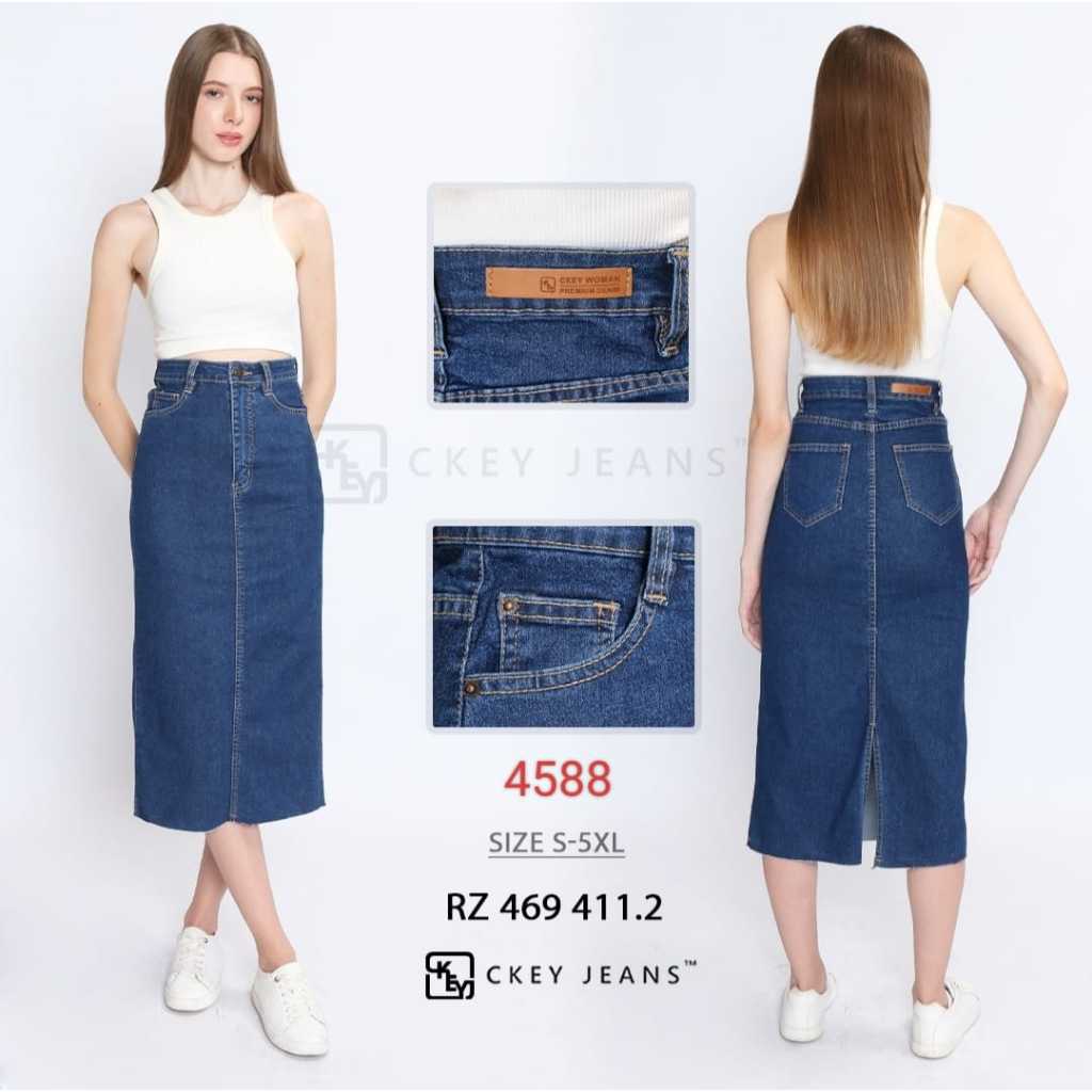 rok jeans ckey 4588