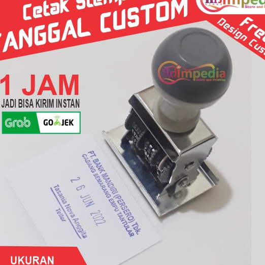 

KI3 Cetak Stempel Tanggal Custom Nama Perusahaan Cetak Stempel Tanggal Logo Custom