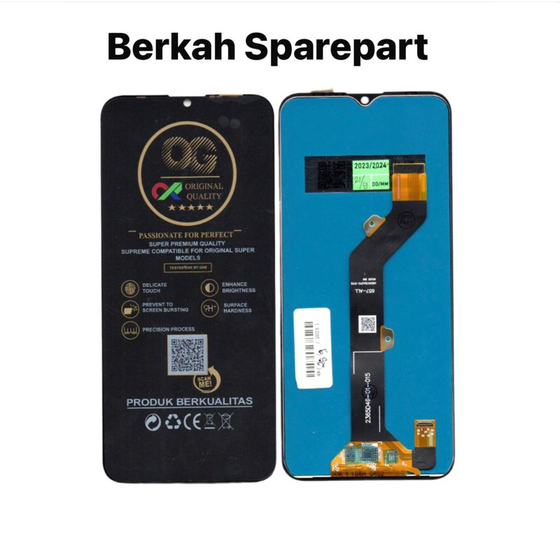 LCD INFINIX SMART 5 X657 / ITEL VISION 1 PLUS / VISION 1 PRO / TECHNO SPARK 6 GO