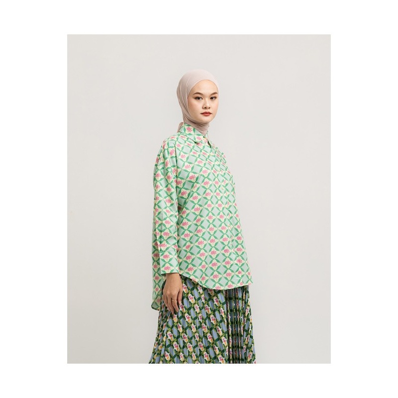 Nadjani Corry x Nadjani Signature JFW Kemeja Atasan Wanita
