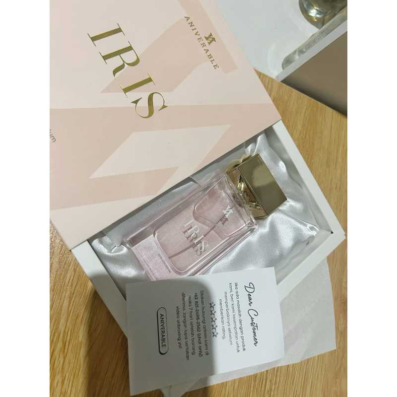 PARFUME ANIVERABLE IRIS EDP BY TASYA REVINA PRELOVED