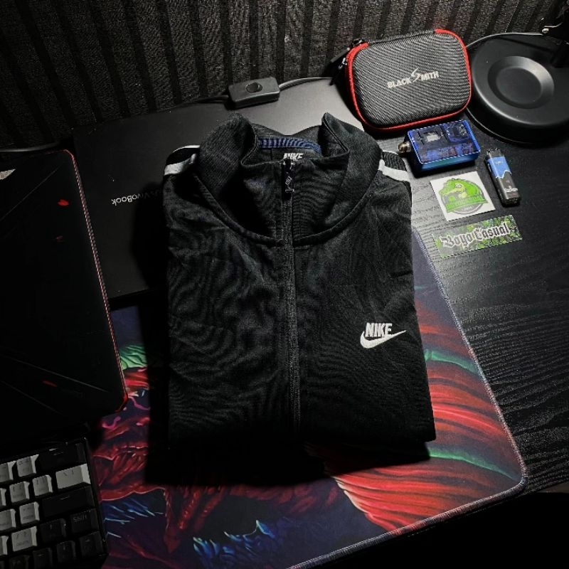 Tracktop Nike N98 Tribute Jacket (Black Stripe White) Original