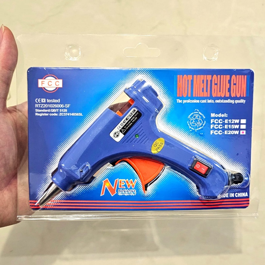 

KI3 Lem TembakGlue Gun Kecil FCC 2 Watt OnOff