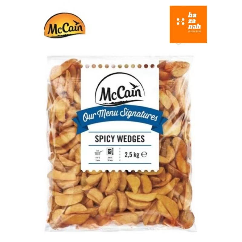 

MC CAIN Potato Wedges / Kentang Wedges 2.5kg