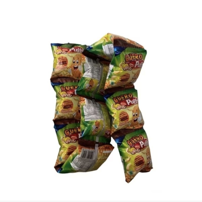 

SNACK GUERO PUFF 1 RENTENG ISI 10 BUNGKUS