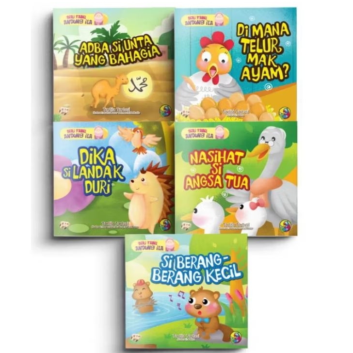 1 Set Buku Anak Seri Fabel Andung ila - Tartila Tartusi