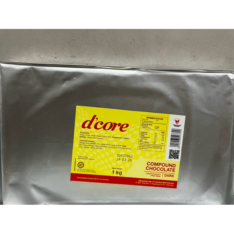 

Colatta D’core Compound Chocolate 1kg