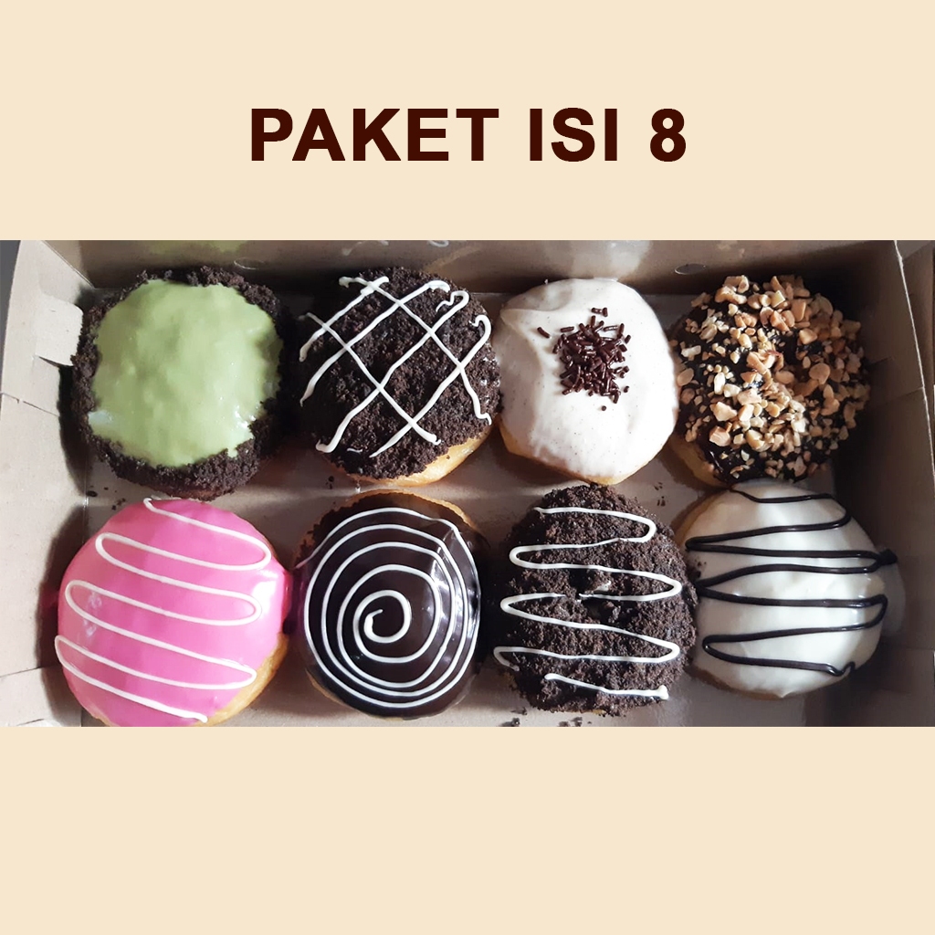 

Donat Kentang Lembut isi 8