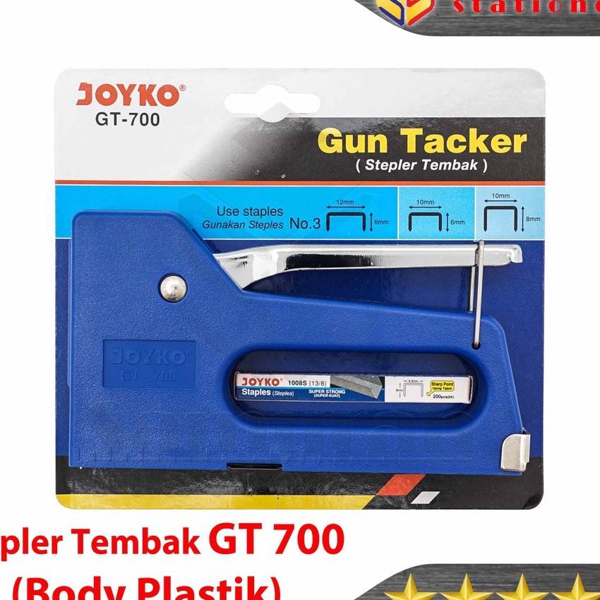 

Extra Mesin Stapler Tembak Joyko GT7 Body Plastik Gun Tacker GT 7 GT7 Stapler Sofa