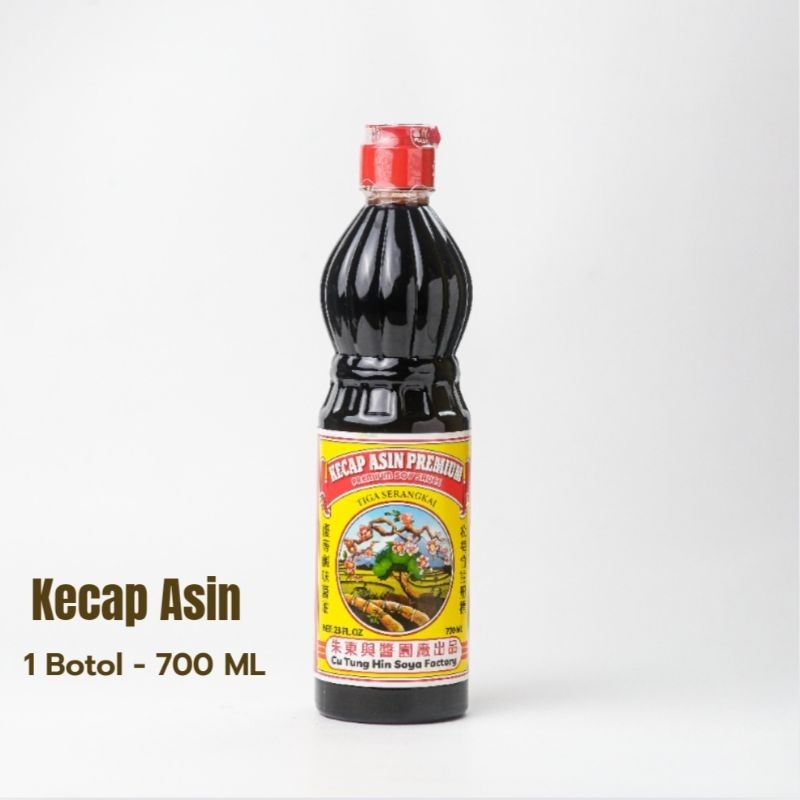 

KECAP ASIN TIGA SERANGKAI 700ml 100% Halal