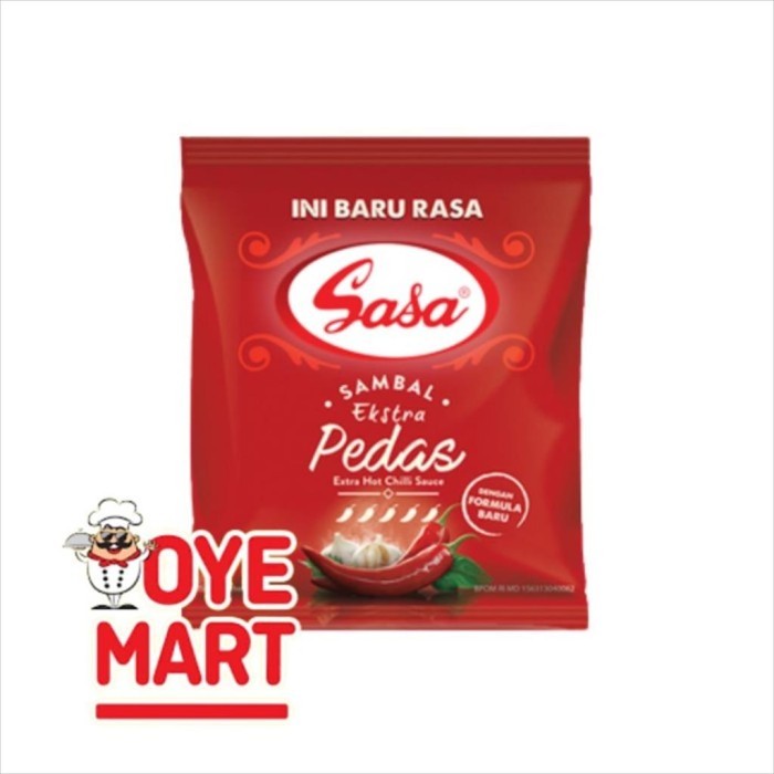 

SASA SAMBAL EKSTRA PEDAS SACHET 24X8G