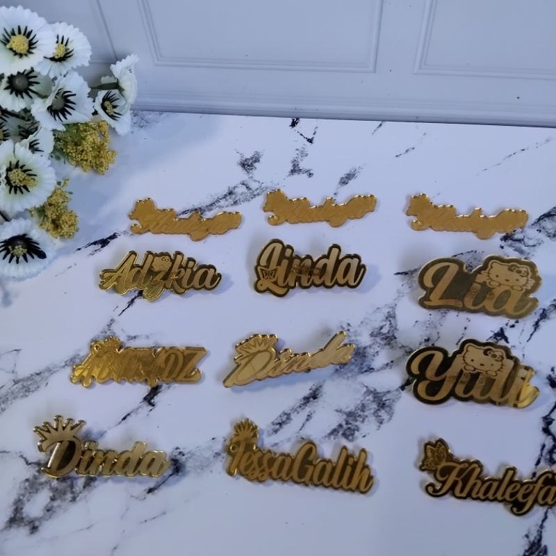 Pin bross nama custom pin bross murah