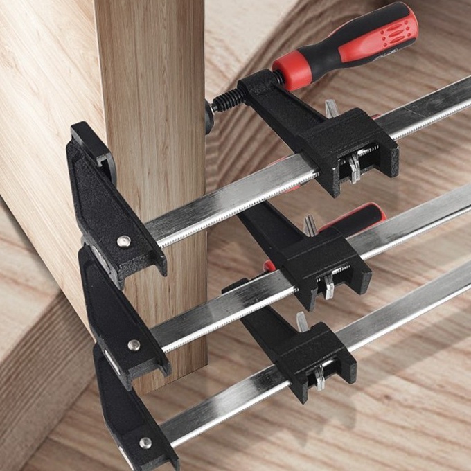 

murah CUCI GUDANG Klem Clamp Jepit F Clamp Papan Kayu Clamp Penjepit Kayu Besi Penjepit BELTER