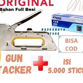 

KI3 Stapler Tembak Dan Isinya yang cocok Guntacker dan isi guntacker yang cocok Steples ISI Guntacker