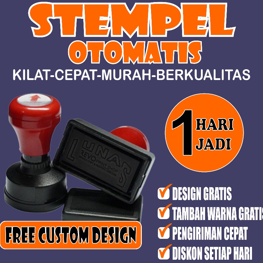 

Top Stempel Stempel Otomatis Desn Custom Free tambah warna