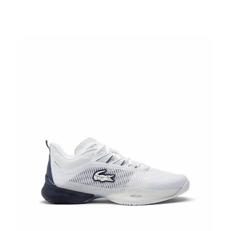 Sepatu Tenis Pria Lacoste AG-LT23 Ultra 224 1 SMA - White/Navy