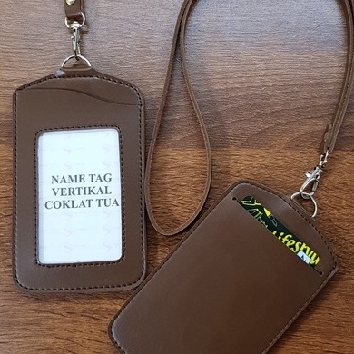 

HJ6 NAME TAG KULIT ID CARD HOLDER KULIT ID CARD GANTUNGAN NAMA ID CARD SS13