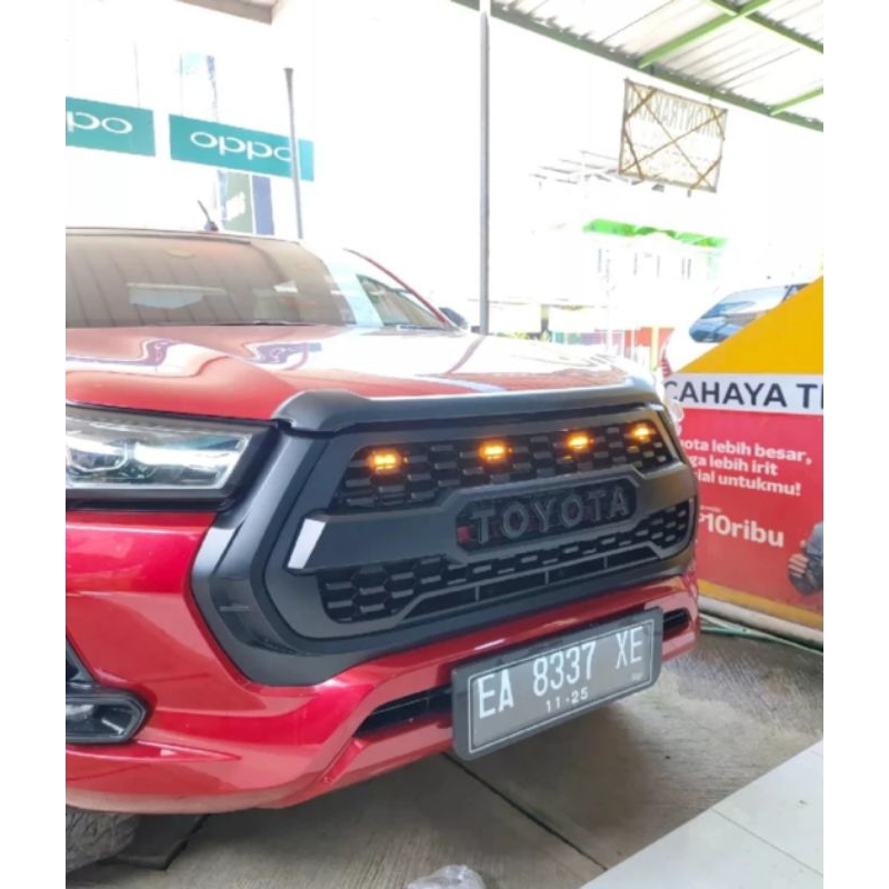 Grill Hilux 2015 2016 2017 2018 2019 2010 LED - Grill Hilux Revo Rocco