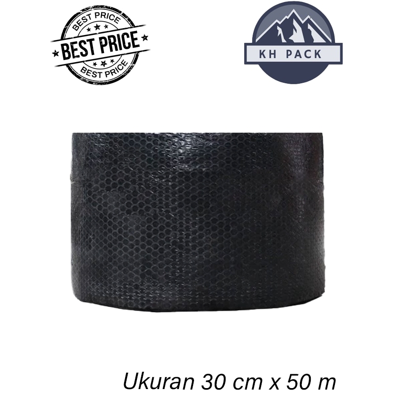 

BUBBLE WRAP 30CM/60CM X 50METER 2,7KG HITAM/PUTIH