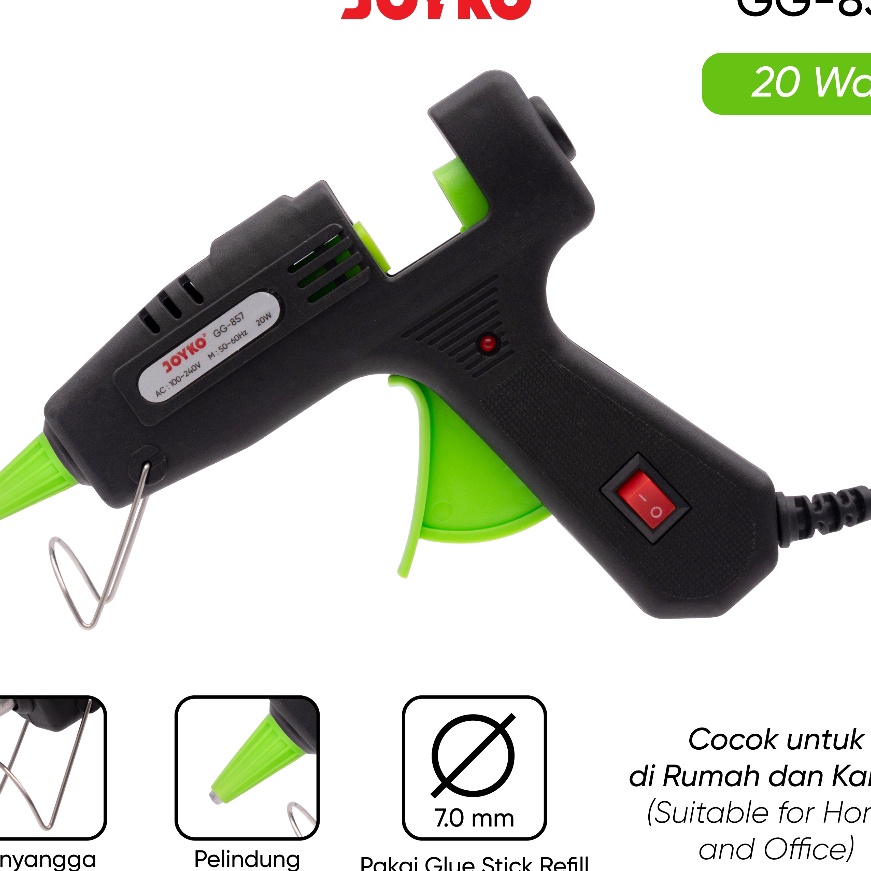 

KI3 Glue Gun Lem Tembak Joyko GG857