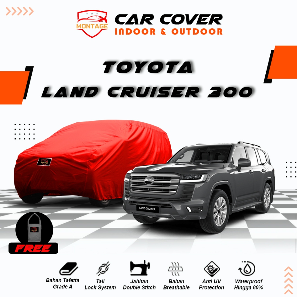 Body Cover Mobil Land Cruiser 300 / Sarung Mobil Land Cruiser / Selimut Mobil Toyota Land Cruiser
