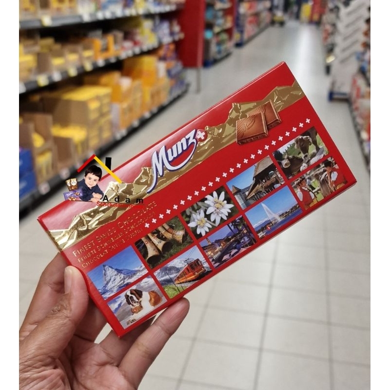 

Munz Swiss Chocolate Bar
