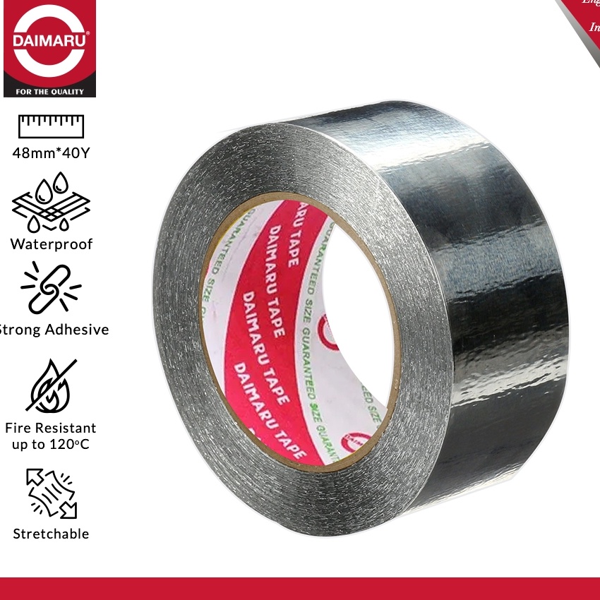 

Bonuskan Daimaru Alumum Tape 48 mm x 4 Yard