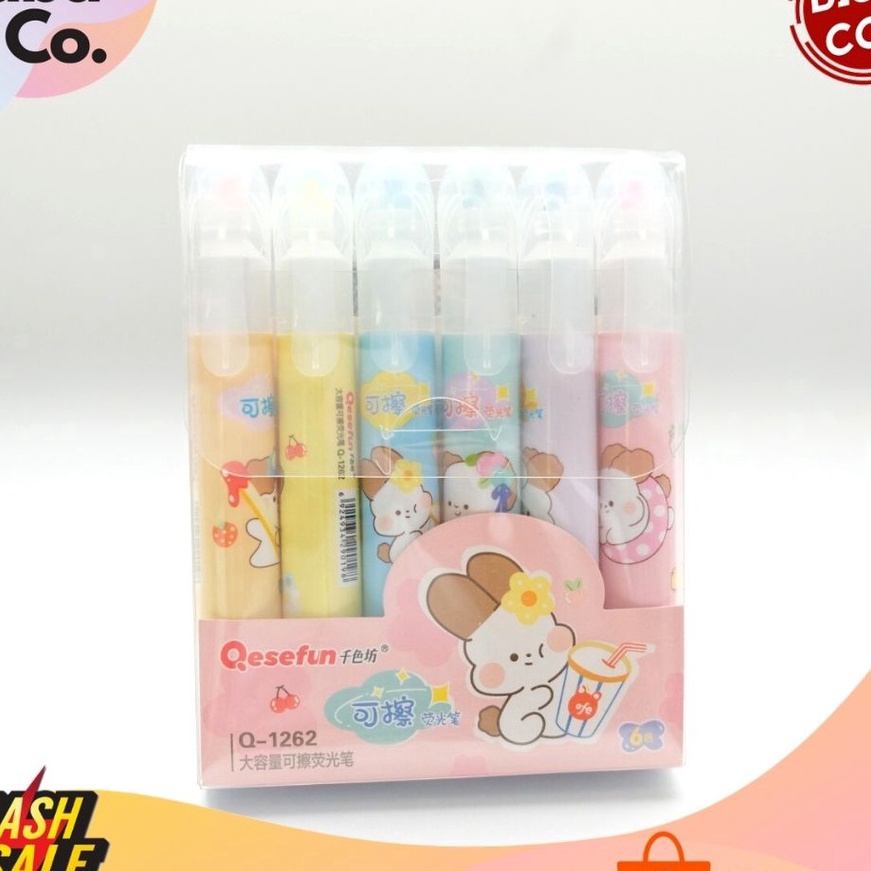 

Terjangkau STABILO QESEFUN 1 SET ISI 6 PCS BISA DI HAPUS HHLHTER UNIK LUCU STABILO MEWAH SPIDOL BISA DI HAPUS ALAT TULIS SEKOLAH ALAT TULIS KANTOR ATK BISA COD