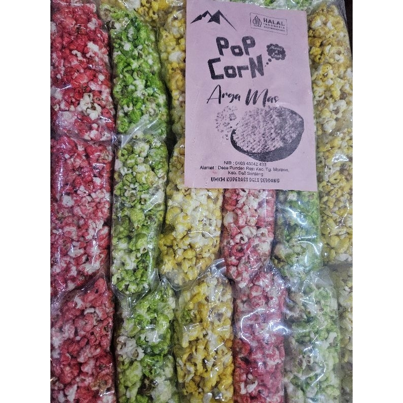 

Pop Corn Arga Mas Cemilan Instant Jagung Pop Corn Popcorn