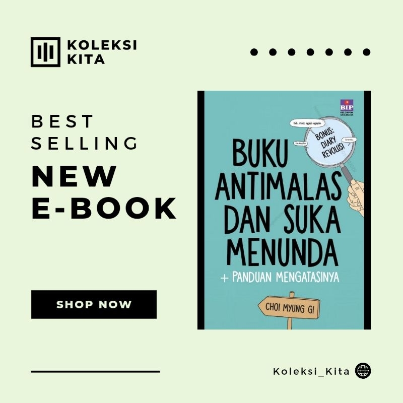 Buku Anti Malas dan Suka Menunda