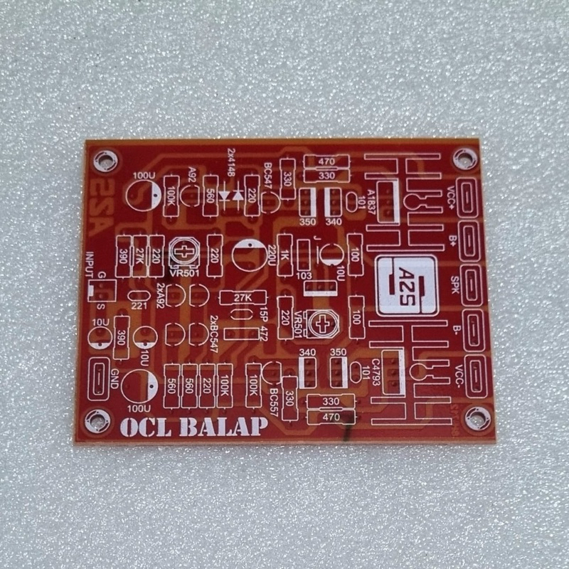 PCB Driver Power Amplifier OCL Balap