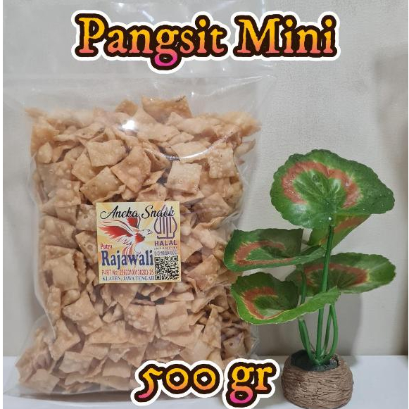 

PANGSIT MINI Rasa Bawang Asin Gurih 500 gram