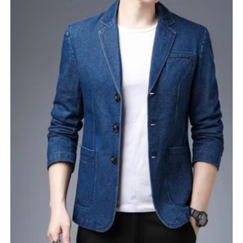 Jaket Jas Blazer Pria formal/Blazer Pria Slimpit Jeans Ori Oz 10_14