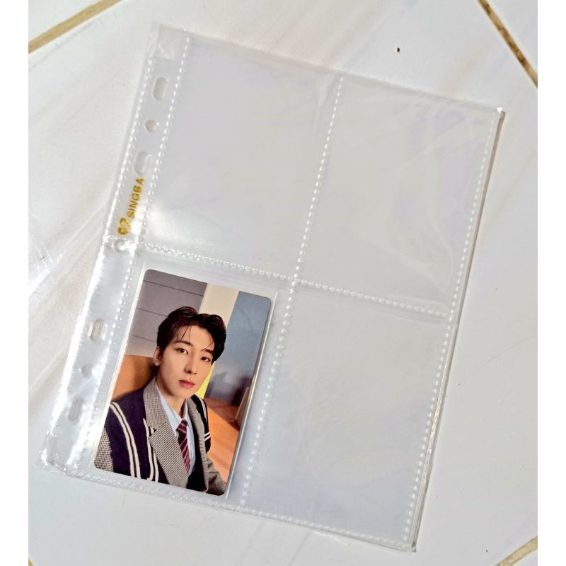 

[NEW SEALED] Sleeve binder Singba A5 isi 10 pcs original one sided